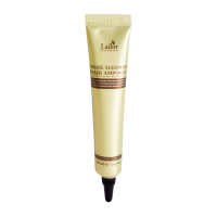 LADOR SNAIL SLEEPING HAIR AMPOULE Ночная восстанавливающая сыворотка для волос с муцином улитки 20ml