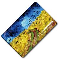 Зеркальце карманное компактное, Van Gogh - Korenveld met kraajen