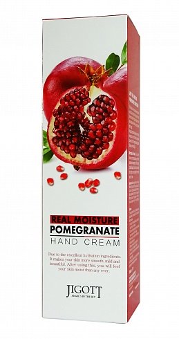 Jigott Real Moisture Крем для рук с экстрактом граната