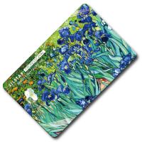 Зеркальце карманное компактное, Van Gogh - Irises