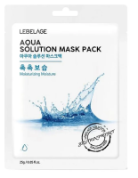 LEBELAGE Тканевая маска с морской водой AQUA SOLUTION MASK PACK