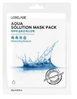 LEBELAGE Тканевая маска с морской водой AQUA SOLUTION MASK PACK