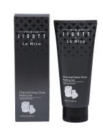 Premium Jigott&La Miso Глубоко очищающий отшелушивающий гель с углем 