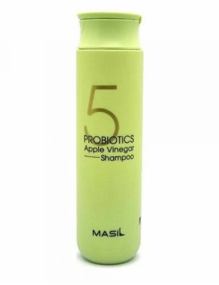 MASIL ШАМПУНЬ ДЛЯ ВОЛОС И КОЖИ ГОЛОВЫ С ЯБЛОЧНЫМ УКСУСОМ 5 PROBIOTICS APPLE VINEGAR SHAMPOO, 300 мл
