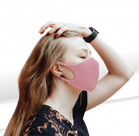 3D FASHION MASK МНОГОРАЗОВАЯ ПРОФИЛАКТИЧЕСКАЯ ГИГИЕНИЧЕСКАЯ МАСКА (розовая)