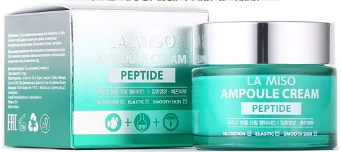 LA MISO Ампульный крем с пептидами