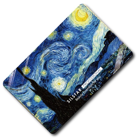 Зеркальце карманное компактное, Van Gogh - The Starry Night