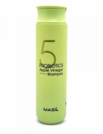 MASIL ШАМПУНЬ ДЛЯ ВОЛОС И КОЖИ ГОЛОВЫ С ЯБЛОЧНЫМ УКСУСОМ 5 PROBIOTICS APPLE VINEGAR SHAMPOO, 300 мл