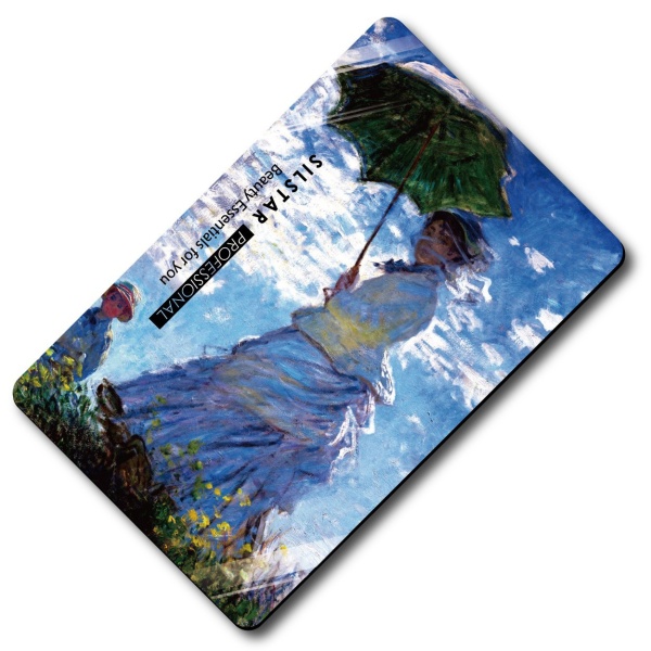 Зеркальце карманное компактное, Claude Monet - La Promenade