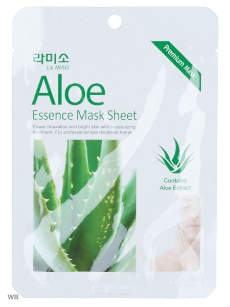 LA MISO Маска с экстрактом алоэ