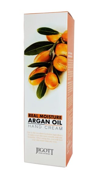 Jigott Real Moisture Крем для рук с аргановым маслом